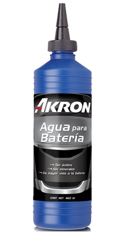 Agua para bateria